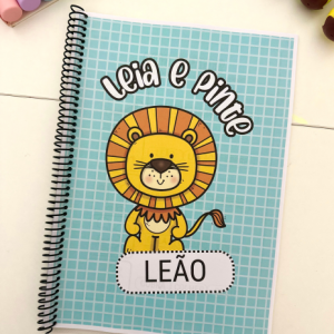 Apostila Leia e Pinte- Sílabas Complexas para impressão