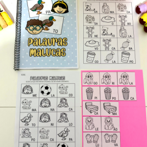 Apostila Palavras Malucas- Sílabas Simples para impressão