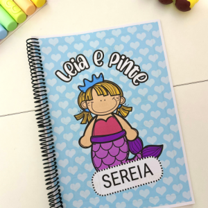 Apostila Leia e Pinte- Sílabas Simples para impressão