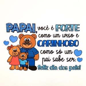 O Painel Papai Urso para impressão