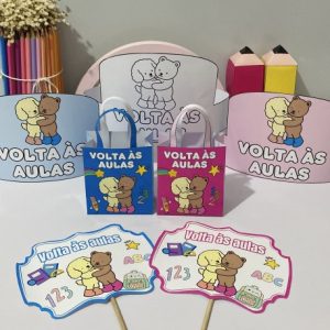  Kit Bobbie - Volta às Aulas para impressão