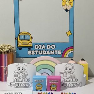 Mini Kit Dia do Estudante para impressão