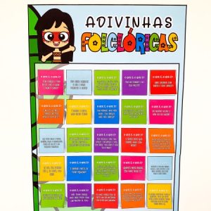Super Adivinhas Folclóricas para impressão