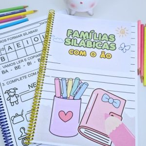 Cartilha sílabas simples de A a Z com o "ão" para impressão