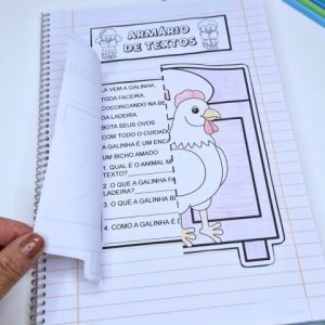 Atividades Leitura e interpretação Armário de textos para impressão