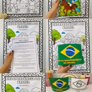 Kit independência do Brasil versão 1 para impressão