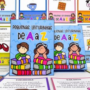Leiturinhas de A a Z para impressão