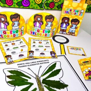 Kit Pequenos Exploradores para impressão