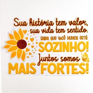 Painel Setembro Amarelo versão 2 para impressão