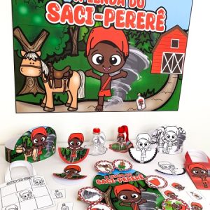 Kit Saci Folclore para impressão