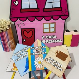 A Casa que Rimava para impressão