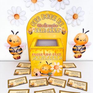 Caixa Motivacional Setembro Amarelo – 36 Mensagens de Acolhimento para impressão