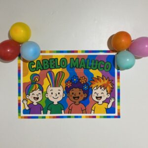 Painel Cabelo Maluco para impressão