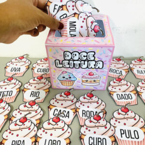 Doce Leitura com 26 fichas para impressão