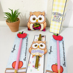 Kit Lembrancinhas Dia dos Professores versão 2 para impressão