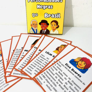 Fichas Personalidades Negras do Brasil- consciência negra para impressão