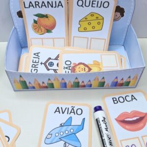 Jogo Segmentando Palavras para impressão