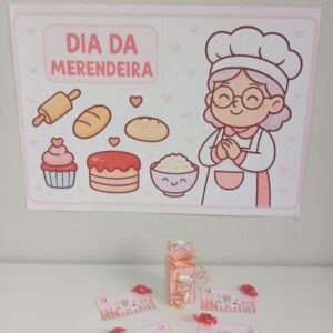 Kit Dia da Merendeira para impressão