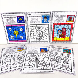 Combo Natal Cristão – Pintura Orientada para impressão