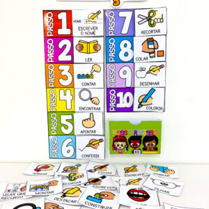 Instruções Visuais da Atividade para impressão