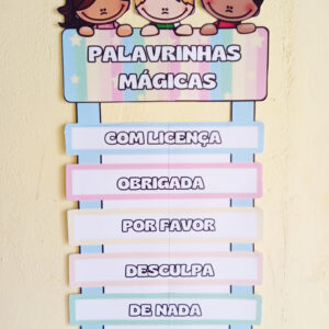 Palavrinhas Mágicas para impressão