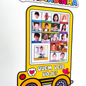 Chamadinha versão ônibus para impressão