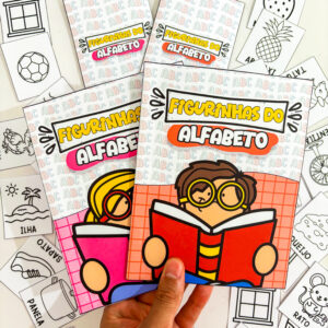 FIGURINHAS DO ALFABETO para impressão