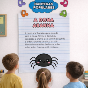 Cantigas de Roda Ampliadas – 10 cantigas para impressão