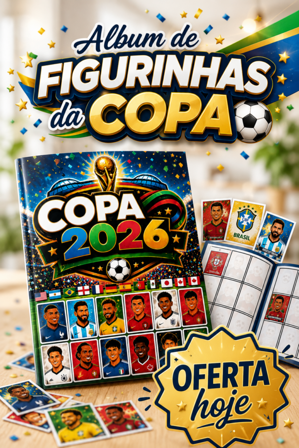 Álbum da Copa 2026 -150 figurinhas para impressão – Pensar Pedagógico ltda