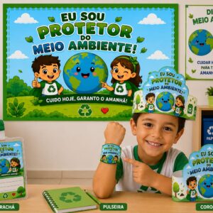 Kit Protetor do Meio Ambiente para impressão