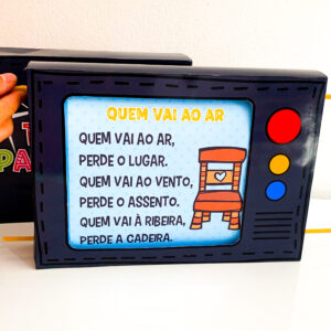 TV das Parlendas Folclore para impressão