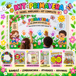 Super Kit Primavera para impressão